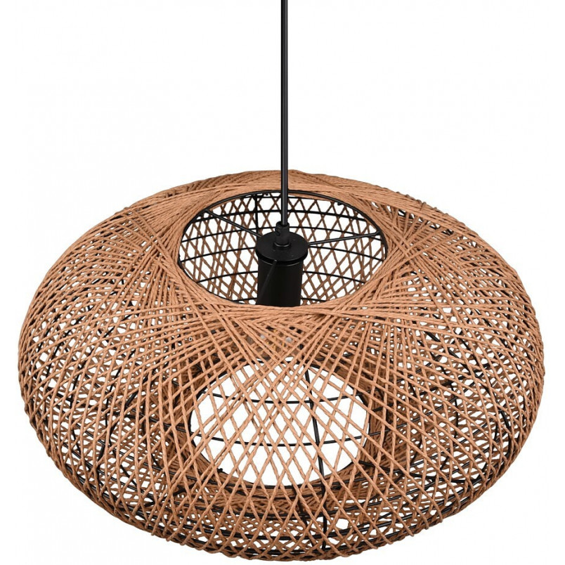 Lampa wisząca rattanowa Hedda | Trio - Brązowa, Boho | Kup online