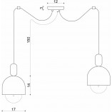 Lampa wisząca Loft Ovoi II - Skandynawska elegancja | Kolorowe Kable