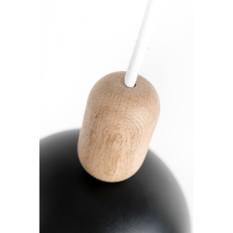 Lampa wisząca Loft Ovoi czarna | Skandynawski design