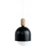 Lampa wisząca Loft Ovoi czarna | Skandynawski design