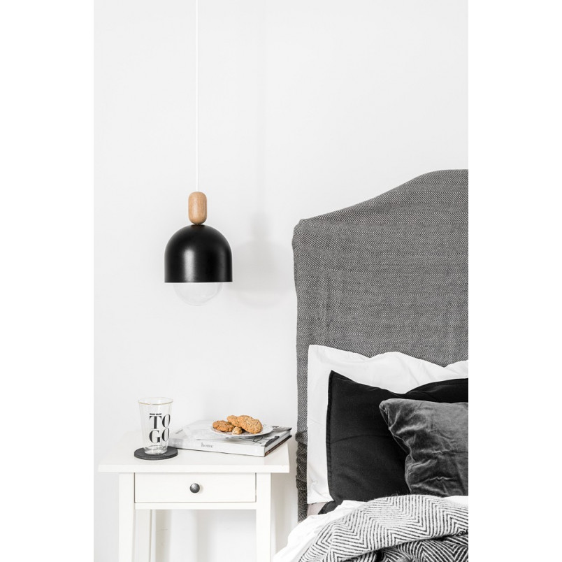 Lampa wisząca Loft Ovoi czarna | Skandynawski design