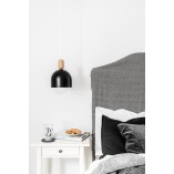 Lampa wisząca Loft Ovoi czarna | Skandynawski design