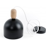 Lampa wisząca Loft Ovoi czarna | Skandynawski design