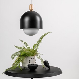 Lampa wisząca Loft Ovoi czarna | Skandynawski design