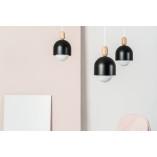 Lampa wisząca Loft Ovoi czarna | Skandynawski design