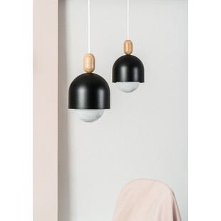 Lampa wisząca Loft Ovoi czarna | Skandynawski design