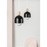 Lampa wisząca Loft Ovoi czarna | Skandynawski design
