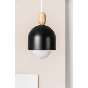 Lampa wisząca Loft Ovoi czarna | Skandynawski design