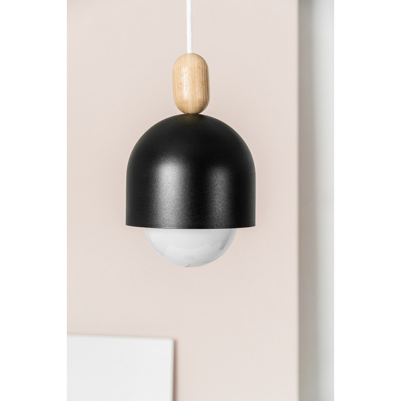 Lampa wisząca Loft Ovoi czarna | Skandynawski design