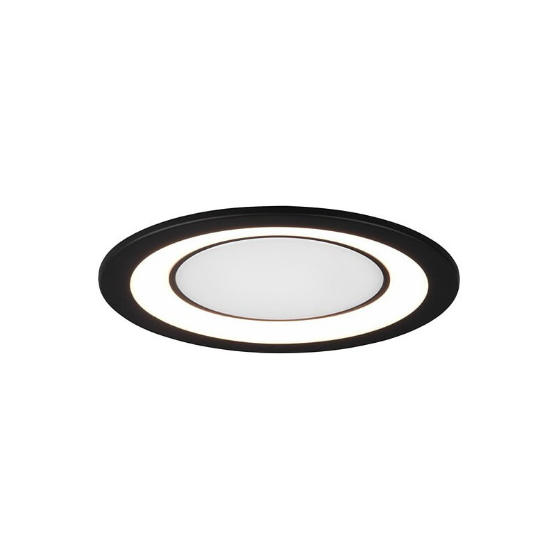 Lampa spot Trio Core 14cm czarna - Nowoczesne oświetlenie