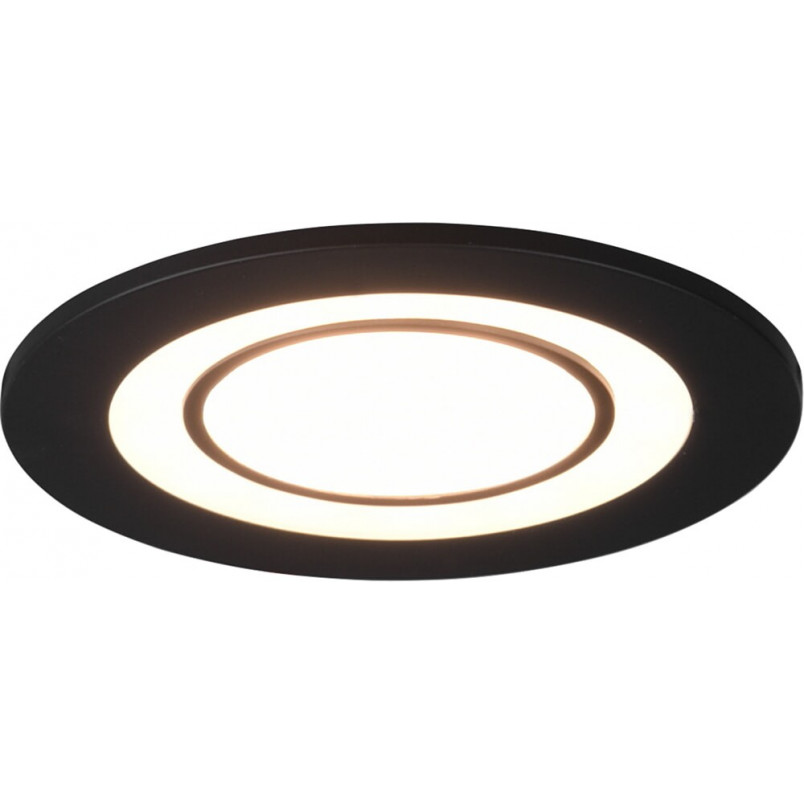 Lampa spot Trio Core 8cm czarna - nowoczesne oświetlenie