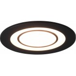 Lampa spot Trio Core 8cm czarna - nowoczesne oświetlenie
