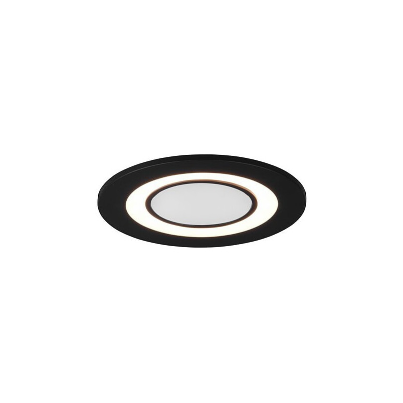 Lampa spot Trio Core 8cm czarna - nowoczesne oświetlenie
