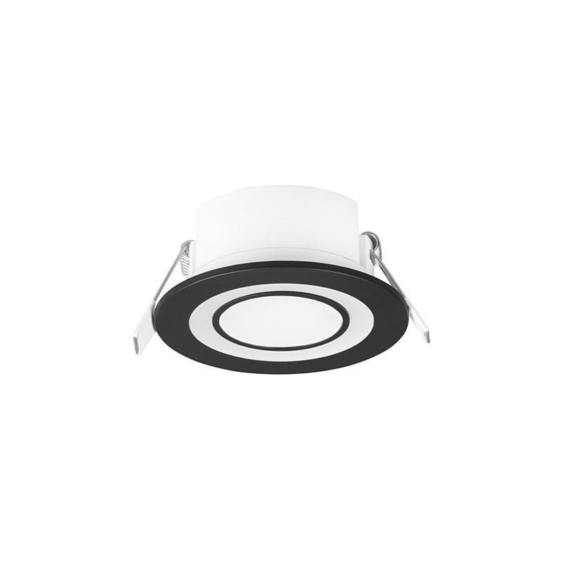 Lampa spot Trio Core 8cm czarna - nowoczesne oświetlenie