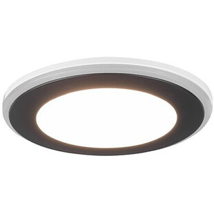 Lampa podtynkowa Aura LED Trio - czarna, 8cm - Sklep z lampami