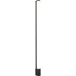 Kinkiet LED Piera Trio | Czarny | 119cm | IP44