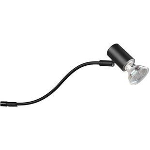 Lampka biurkowa przykręcana Giada czarna Trio