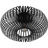 Plafon Loft Johann Trio - Czarny, Druciany, E27 | Sklep Lamp