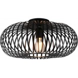 Plafon Loft Johann Trio - Czarny, Druciany, E27 | Sklep Lamp