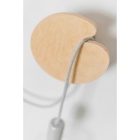 Kinkiet Loft Manzana - Drewno, Sklejka, Kolorowe Kable | Kup Teraz