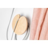 Kinkiet Loft Manzana - Drewno, Sklejka, Kolorowe Kable | Kup Teraz
