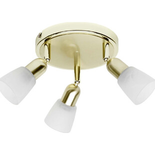 Plafon szklany Sofia III mosiądz - Lampa Brilliant |