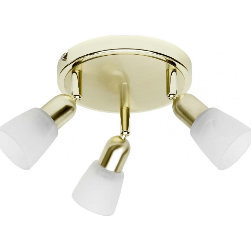 Plafon szklany Sofia III mosiądz - Lampa Brilliant |