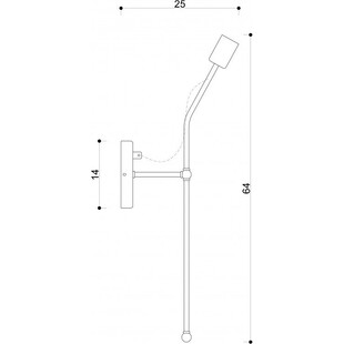 Kinkiet Loft Tubo czarny - Kolorowe kable | Design i jakość