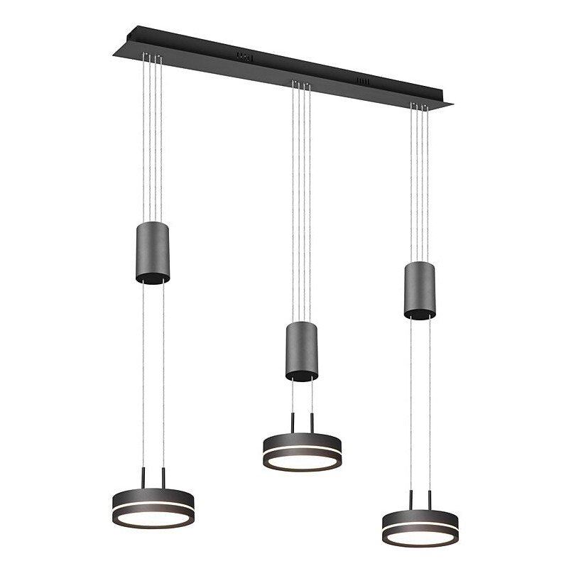 Lampa Wisząca LED Franklin Trio | Nowoczesny Design