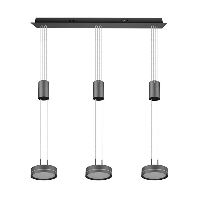 Lampa Wisząca LED Franklin Trio | Nowoczesny Design