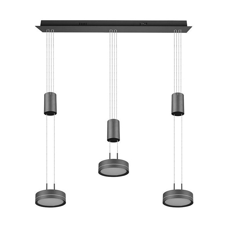 Lampa Wisząca LED Franklin Trio | Nowoczesny Design