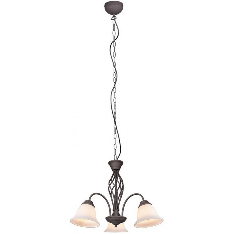 Żyrandol Rustica | Trio - Miedziano-biały, 55cm | Sklep z Lampami