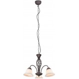 Żyrandol Rustica | Trio - Miedziano-biały, 55cm | Sklep z Lampami