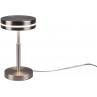 Lampy na stolik nocny| Lampa stołowa nowoczesna Franklin 14 LED nikiel mat Trio