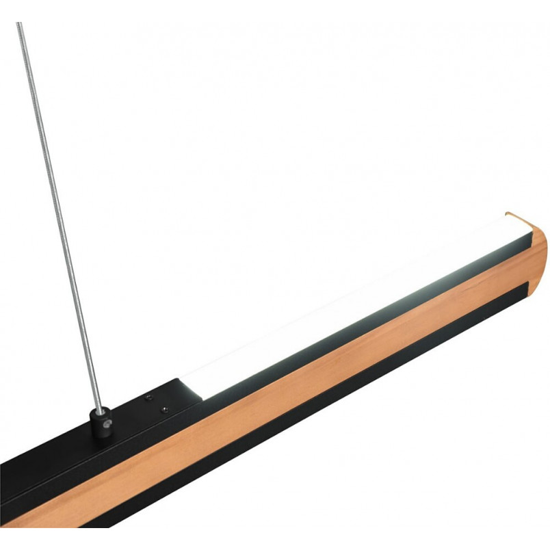 Lampa wisząca drewniana Deacon Trio | 110cm, LED