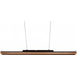 Lampa wisząca drewniana Deacon Trio | 110cm, LED