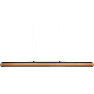 Lampa wisząca drewniana Deacon Trio | 110cm, LED