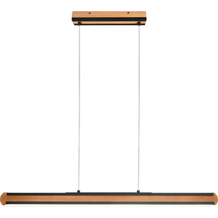 Lampa wisząca drewniana Deacon Trio | 110cm, LED