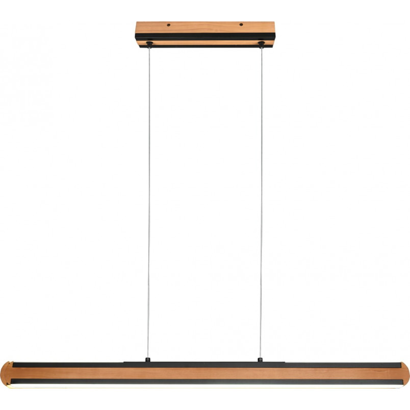 Lampa wisząca drewniana Deacon Trio | 110cm, LED