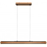 Lampa wisząca drewniana Deacon Trio | 110cm, LED