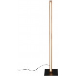 Lampa podłogowa drewniana Bellari LED Trio - Ściemnianie