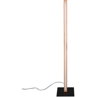 Lampa podłogowa drewniana Bellari LED Trio - Ściemnianie