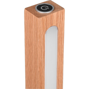Lampa podłogowa drewniana Bellari LED Trio - Ściemnianie