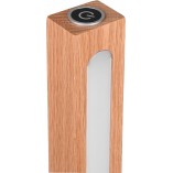 Lampa podłogowa drewniana Bellari LED Trio - Ściemnianie