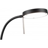 Lampa biurkowa Trio Monza czarna | Ściemniacz, LED