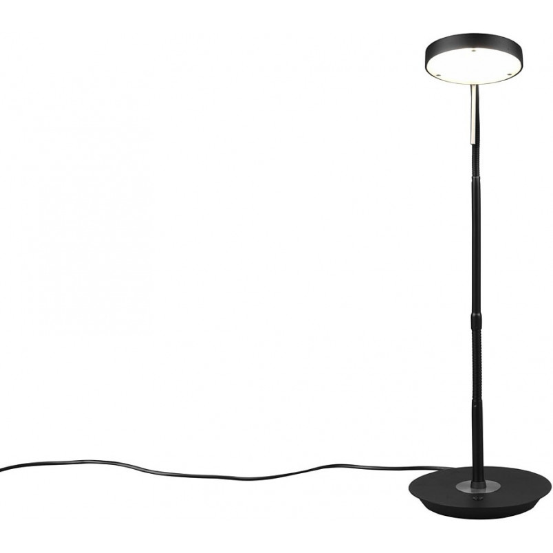 Lampa biurkowa Trio Monza czarna | Ściemniacz, LED