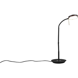Lampa biurkowa Trio Monza czarna | Ściemniacz, LED