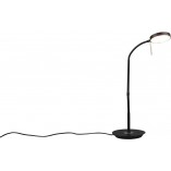 Lampa biurkowa Trio Monza czarna | Ściemniacz, LED