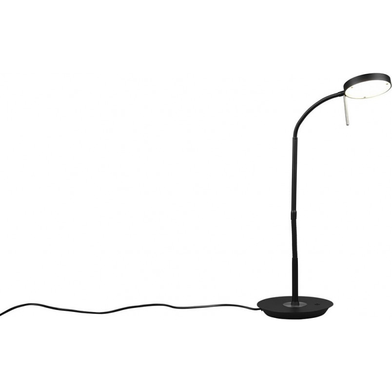 Lampa biurkowa Trio Monza czarna | Ściemniacz, LED