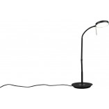 Lampa biurkowa Trio Monza czarna | Ściemniacz, LED